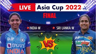 Sri Lanka Women vs India Women - Asia cup final