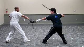 Straight Dao vs Rapier and Main Gauche – Enclosed Sword Fight