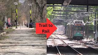 Trail to be Restored as Rail Transit? MBTA Green Line Extension to Needham - 4/2026