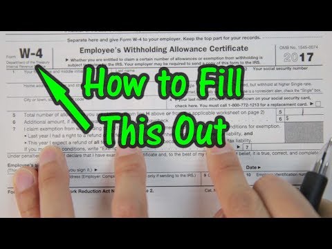 How to Fill Out Your W4 Tax Form How to Fill Out Your W4 Tax Form