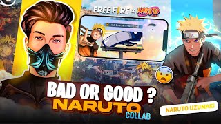 FREE FIRE X NARUTO || GOOD OR BAD 🤔 || @Skylord69