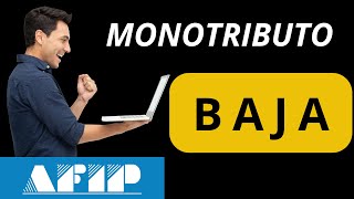 👉Aprende a dar de baja correctamente el monotributo en AFIP #tutorialesafip #afip #tramitesafip