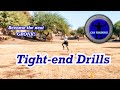 Tight-end Drills to make you a BEAST | TE drills for football