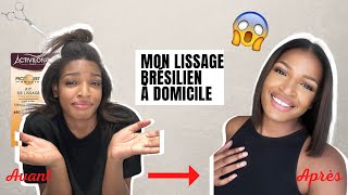 Mon lissage brésilien à domicile (step by step) ft Activlong 💇🏽‍♀️