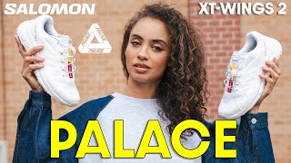 These SOLD OUT FAST!  PALACE x SALOMON XT-Wings 2 On Foot Review and How to Style (Outfits)