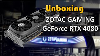 ZOTAC GAMING GeForce RTX 4080 SUPER Trinity Black Edition 16GB Graphic Card Unboxing