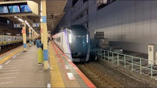 寝台特急あずさ50号 船橋到着〜発車