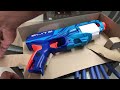 nerf elite disruptor blaster 6 dart rotating drum toy gun