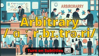 Arbitrary meaning