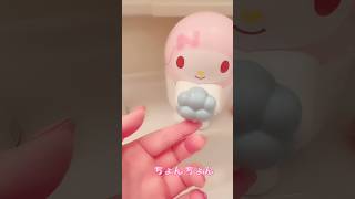 大好きマイメロちゃんの泡で出るディスペンサー買った♡まんまるでめっちゃかわいい♡よろしくねマイメロちゃんᐡ o̴̶̷ ࿁ o̴̶̷ ᐡ