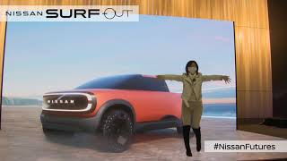 日産コンセプトカー「日産サーフアウト/NISSAN SURF OUT」で遊んでみた😊　# NISSAN FUTURES　#吉田由美ちゃんねる　#yumiyoshida #Shorts