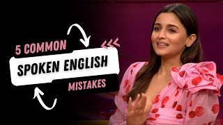 5 common English speaking mistakes that celebrities make