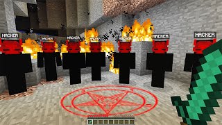 I joined a dark web minecraft server... (SCARY)