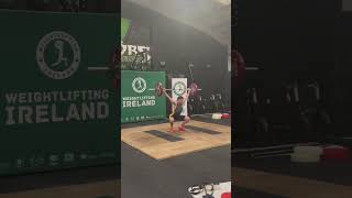 77kg Snatch in Competition