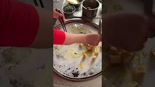 街头早餐，簸箕肠粉，你吃过么，特别棒#mukbang #chinesefoods   #eating #家常菜 #吃播 #asmr