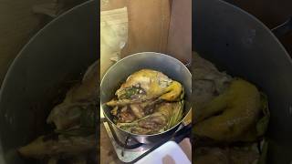 មាន់ដុត ក្រោមភ្លៀង / grill Chicken With Coconut #cooking #cookingvideo