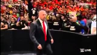 Monday Night Raw 19 01 15 Highlights Main Event John Cena vs BigShow SethRollins & Kane