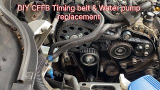 2014 2.0 TDI CFFB Passat timing belt & water pump replacement