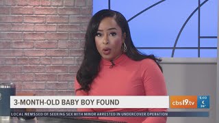 AMBER Alert canceled after East Texas infant found safe in North Carolina