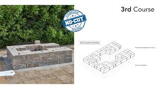 Keystone Stonegate® - No-Cut  | 2-sided Fireplace Design w/instructions