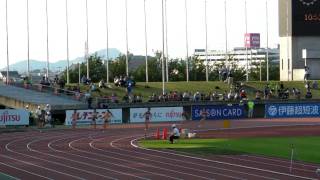 髙橋萌木子23.56福島千里2位女子200m決勝第94回日本陸上Takahashi1st Fukushima2nd