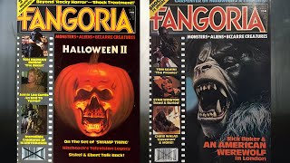 Classic 80's Fangoria Horror Magazines Episode 1 - Halloween II, American Werewolf in London, An