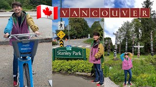 Cycling at Canada Vancouver Stanley Park | 加拿大 温哥华 斯坦利公园