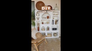 🌟 DIY 🌟 Meuble niches style méditerranéen