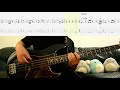 Eraserheads - Ligaya (bass cover with tabs and musical notation)