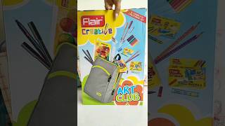 Unboxing New Flair Creative ART CLUB Kit 🤗  #shorts #stationery #artsupplies #schoolsupplies