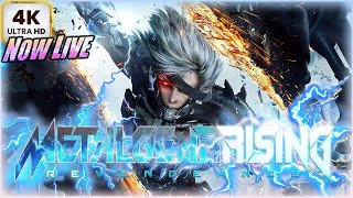 Playing METAL GEAR RISING HARD Mode [HD Texture] 4K60FPS #metalgearrising #metalgearsolid