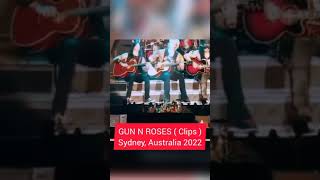 Clips GNR Sydney, Australia 2022#shortsvideo