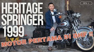 MOTOR PERTAMA DI DHF MOTORCYCLES !! HARLEY DAVIDSON FLSTS HERITAGE SPRINGER 1999 !!