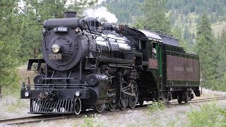 Steam - CPR #3716 (2-8-0) Kettle Valley Railway