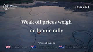 Weak oil prices weigh on loonie rally | EBC Markets Briefing