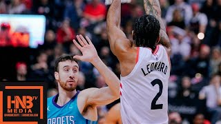 Toronto Raptors vs Charlotte Hornets Full Game Highlights | March 24, 2018-19 NBA Season