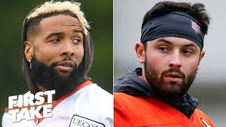 OBJ-Baker Mayfield will be the best duo in the NFL - Max Kellerman | First Take