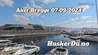 Aker Brygge Oslo september 2024