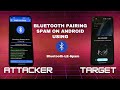 How to do Bluetooth pairing spam on android using Bluetooth-LE-Spam