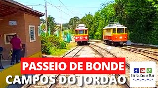 PASSEIO DE BONDE NA ESTRADA DE FERRO CAMPOS DO JORDÃO [EFCJ] - CAMPOS DO JORDÃO-SP