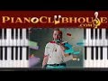 🎹 How to play "CONGRATULATIONS" by Post Malone (easy piano tutorial lesson)
