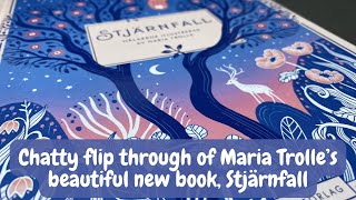 Flip thru of Stjärnfall by Maria Trolle | Adult Colouring