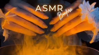 ASMR Bonfire Triggers🔥Light and Hand Movements for sleep🫶(No talking,No mouth sounds)