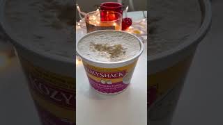 TASTE TEST TIME! Cozy Shack Cinnamon Raisin Rice pudding!