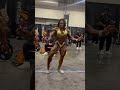 Andrea Shaw backstage at the 2022 Mr. Olympia