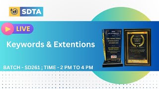 Keywords & Extentions | Display Ads | 17-10-24