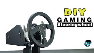 How To Make Gaming Steering Wheel at Home | 900° | (made from Joystick) | DIY