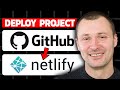 How To Deploy Github Project On Netlify | Step By Step Guide