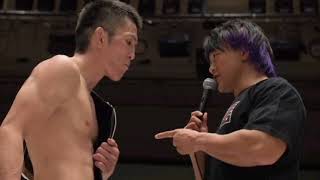 【ＤＤＴ】無差別級王者・青木真也　ＨＡＲＡＳＨＩＭＡとのＶ２戦電撃決定「ようやく来てくれました」