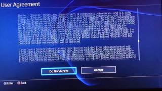 Playstation 4 - First time Booting Up